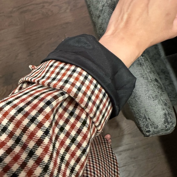 Brown Checkered Blazer - Picture 2 of 2